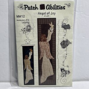 Angel of Joy Patch Abilities #MM12 Monthy Mini #12 NEW Sewing Pattern 2007